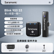 楓笛Blink900便攜無線領夾麥克風一拖二小蜜蜂單反相機手機直播短視頻拍攝收錄音采訪話筒專用設備 Blink900 S3 蘋果接口 一拖一套裝 官方標配