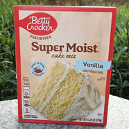 貝蒂妙廚（Betty Crocker）Betty Crocker Cake mix美國(guó)進(jìn)口自制家用烘焙粉 貝蒂妙廚蛋糕粉 Vanilla香草味375g