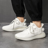 回力（Warrior）潮流椰子鞋男鞋戶(hù)外運動(dòng)休閑鞋時(shí)尚跑步鞋 WL-3630 全白色 41 