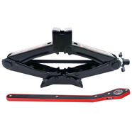 實(shí)力立牌（STAND UPRIGHT）ST-13721 汽車千斤頂 剪式手搖省力換胎 1噸轎車小汽車車載便攜應(yīng)急汽修工具