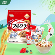 卡樂比（Calbee）即食燕麥片 水果麥片 原味600g+50g*4 日本進(jìn)口 早餐代餐沖泡即食