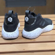 阿迪達斯 （adidas）籃球鞋男鞋秋季新款773 2020羅斯簽名版實戰(zhàn)運動鞋輕便休閑鞋 FX7123黑白 42.5