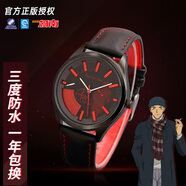 幸運石（XINGYUNSHI）名偵探柯南周邊手表基德灰原哀安室透赤井秀一官方授權聯(lián)名學(xué)生表 赤井秀一四針石英手表 均碼