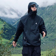 耐克（NIKE）戶(hù)外軟殼男裝2025秋冬季新款防風(fēng)防水ACG登山舒適訓練服 DV9416-010黑色 M