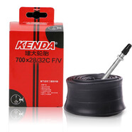 KENDA 建大700*28c/32c公路自行車內(nèi)胎60L法嘴丁基內(nèi)胎山地車內(nèi)帶單車輪胎抗壓耐用加長氣嘴黑色