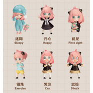 泡泡瑪特POPMT間諜過(guò)家家阿尼亞的日常系列潮玩手辦盲盒禮 【拆盒確認】6個(gè)不重復（無(wú)隱藏