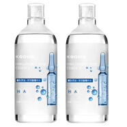 KOOGIS爽膚水保濕補水細致收縮毛孔緊致嫩膚控油大瓶精華水玻尿酸男女士 寡肽玻尿酸精華水2瓶