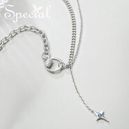 special歐美時(shí)尚多層可調(diào)節(jié)項(xiàng)鏈女頸鏈鎖骨鏈 時(shí)尚銀色
