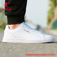 喬丹QIAODAN板鞋男鞋2025春季小白鞋滑板鞋男士運動鞋學(xué)生潮流鞋子 白色/極光紅 39