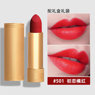 古馳Gucci口紅505酷奇金管啞光208碎花25女官方正品大牌套裝禮盒 #501 初戀橘紅