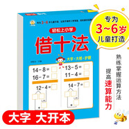 幼小銜接一日一練 借十法 輕松上小學(xué)全套整合教材 大開本 適合3-6歲幼兒園 一年級 幼升小數(shù)學(xué)練習(xí)