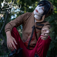 萬華皇艾扎克cos服殺戮的天使cosplay瑞依瑞吉爾zack二次元周邊動(dòng)漫c服 假發(fā)+發(fā)網(wǎng) XXL