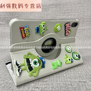 欽洛三眼仔適用華為MatePad11.5s保護套se11寸10.4旋轉(zhuǎn)平板皮套榮耀7x8pro 綠色旋轉(zhuǎn)平板-三眼仔立體公仔 華為M68.4英寸