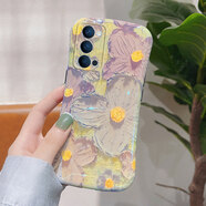 勁步 小蠻腰OPPOReno6手機殼reno5網(wǎng)紅reno4軟硅膠reno5pro油畫(huà)花朵reno8 OPPO Reno4【油畫(huà)花朵】