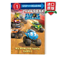 Step into Reading 1 My Monster Truck Family Elbow Grease 英文原版 我的怪獸卡車家族 英文版 進(jìn)口英語原版書籍 藍(lán)思閱讀指數(shù)260L