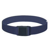 緹彩娜可調節女生腰帶彈力松緊男女童中小學(xué)生褲帶小女孩青少年皮帶兒童 藏青色插扣款配藍插扣 推薦55-110斤使用