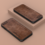 宋兵甲（ZOBIG） 蘋果8Plus手機(jī)殼 iPhone8Plus保護(hù)殼 鏡頭全包 商務(wù)輕奢 男 蘋果8Plus【帶鏡頭保護(hù)】茶褐色