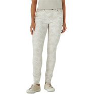 Lee 女士高腰修身牛仔褲 彈力顯瘦小腳褲 五口袋經(jīng)典款 休閑通勤 Snow Leopard 4