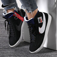 耐克（NIKE）女鞋 高幫舒適休閑運動板鞋CU6442-001 BQ4022-005 39