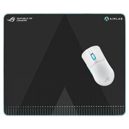 ROG 龍鱗ACE月耀白+畫(huà)影ACE【AimLab合作版 白色鼠標鼠標墊套裝】