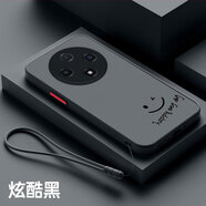 馳丹卡oppoA3pro手機殼新款全包鏡頭A3Pro防摔磨砂硅膠男女膚感oppoA3Pro創(chuàng  )意個(gè)性散熱超薄保護套 親膚手感-紳士黑【M01開(kāi)心】+全屏膜+手繩 OPPO A3 Pro