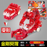 奧迪雙鉆爆裂飛車1代機(jī)甲獸神兒童玩具變形車男孩趣味變形玩具禮物 【強(qiáng)襲型】金剛冥猩