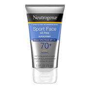 露得清（Neutrogena）防曬霜面部無油防水和防汗SPF70+滋養(yǎng)和恢復(fù)皮膚平衡清爽不油膩囤 NO COLOR 73ml