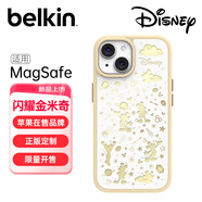 貝爾金（BELKIN）適用蘋果15手機(jī)殼 閃耀米奇聯(lián)名款iPhone15保護(hù)殼 全包磁吸手機(jī)保護(hù)套