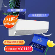 揚子（YAIR）空調掛機 大1.5匹大2匹大1匹 新一級變頻冷暖臥室壁掛式 舒適節能 大1匹 三級能效 （11-17平米）新款 空調掛機