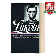 英文原版 林肯：演講與寫作卷二 Abraham Lincoln: Speeches and Writings Vol. 2 1859-1865 全英文版 精裝