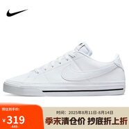 耐克NIKE男子板鞋經典COURT LEGACY運動鞋DH3162-101白色42