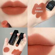 完美日記（PERFECT DIARY）日記仿生膜口紅703肉桂奶茶色精華唇膏707顯白新款女節日送禮平價(jià) 904-倔強 橘棕色