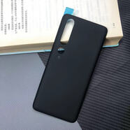 十一閣適用于小米10后蓋手機玻璃電池蓋米10Pro替換后屏外殼背蓋板米十 小米10 塑料后蓋丨黑色 帶手機殼+散熱貼+防震輔料