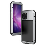 品怡適用坦克XR蘋(píng)果iPhone11 pro全包Xs max金屬678Plus三防SE2手機殼 銀色【帶包裝】 蘋(píng)果6plus/6Splus【5.5英寸】