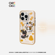 CARE CASE金幣貓咪磁吸手機殼 適用于蘋(píng)果iPhone17 16 15 14 Pro Max 原創(chuàng  )設計 可愛(ài)磁吸支架組合 健身搞錢(qián)磁吸手機殼 iPhone 16 pro