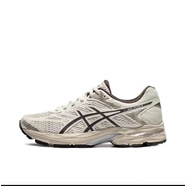 A ASICS亞瑟 GelFlux 4 回彈緩震 舒適緩沖 復(fù)古 跑鞋白色棕色 1011A614-200 42.5
