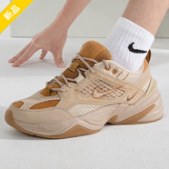 耐克（NIKE）男鞋秋季新款運動(dòng)鞋M2K復古老爹鞋緩震透氣輕便跑步鞋潮流休閑鞋 BV0074-200/M2K TEKNO/小麥色 41