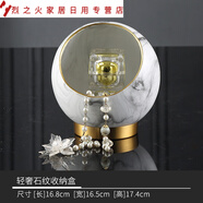 美式紙巾盒擺件簡(jiǎn)約客廳家用歐式餐巾抽紙盒創(chuàng  )意陶瓷茶幾收納輕奢 首飾鎖匙收納盒