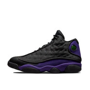 耐克（NIKE）男鞋Air Jordan 13 AJ13緩震籃球鞋運(yùn)動鞋888164-601 DJ5982-015 黑紫 42.5