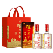 瀘州老窖 六年窖頭曲 濃香型白酒 52度500ml 2瓶 雙瓶（配禮袋）