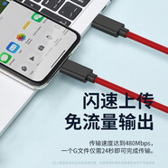 即滿(mǎn) 適用努比亞紅魔5g/5s/6r充電器頭快充55W數據線(xiàn)閃充套裝中興s30/axon30/40/pro通用 雙type-c直頭線(xiàn) 2米