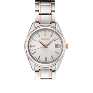 SEIKO2023年早春新款女表36mm極簡(jiǎn)主義風(fēng)格腕表石英表 Two Tone os ne os
