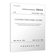 T/CCIAT 0057-2023 大直徑盾構(gòu)下穿既有水域施工技術(shù)規(guī)程