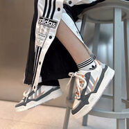 阿迪達斯三葉草休閑鞋男女情侶鞋ADI2000低幫復古經(jīng)典運動(dòng)板鞋 GX2164 灰白 特價(jià)款鞋邊色差 36