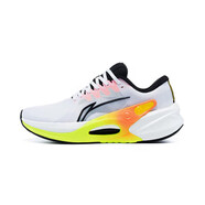 李寧（LI-NING）LN烈駿7男子跑步鞋2023春夏?beng減震競速運動(dòng)鞋ARZT003 黑色/奶 標準白/黑色/凝雪灰ARZT003-1 42