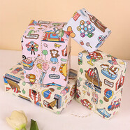 TaTanice 包裝紙 生日禮物包裝紙禮品包裝紙創(chuàng)意卡通書皮紙動(dòng)物嘉年華