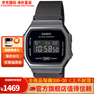 卡西歐（Casio）手表36*45mm女表A168WEMB-1BVT石英數(shù)字100米1412 ey os