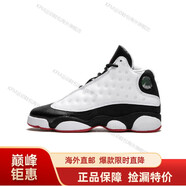 耐克（NIKE）JORDAN 13 GS AJ 13 喬13籃球鞋 884129海外直郵 瑕疵 黑白熊貓884129-104 36.5
