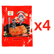 金匠重慶特產(chǎn)苕皮燒烤家庭專(zhuān)用新鮮燒烤食材大苕皮商用批發(fā)烤苕皮整張 【批發(fā)】大苕皮158g*4袋