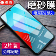 【2片裝】駱尊 適用小米紅米note13鋼化膜防窺膜紅米note13Pro抗藍光全屏覆蓋防爆手機貼膜 【紅米Note13Pro】電競級手游磨砂膜*2片裝